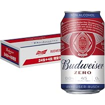 Amazon.co.jp: 【増量パック】バドワイザー ゼロ Budweiser ノン